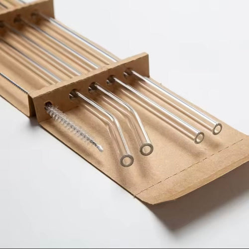 Pailles en verre réutilisables SILIVERRE™