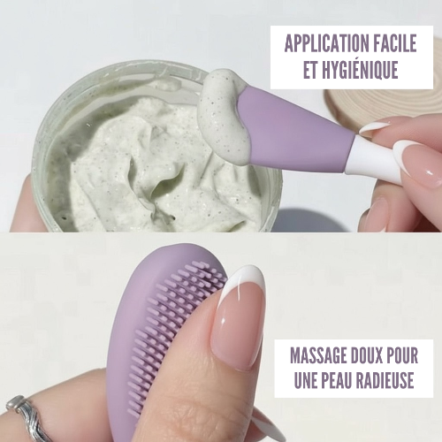 Brosse & Spatule pour Visage SILIGLOW™